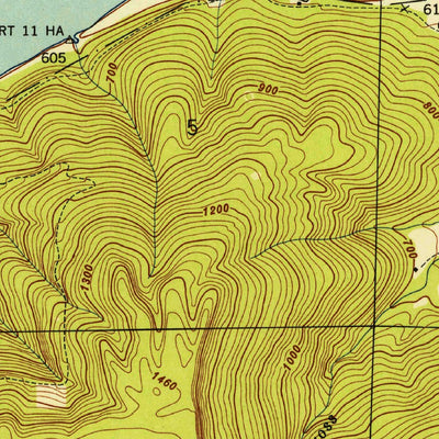 United States Geological Survey Bridgeport, AL-TN (1946, 24000-Scale) digital map
