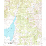 United States Geological Survey Bridgeport, CA (1989, 24000-Scale) digital map