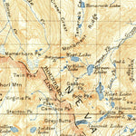 United States Geological Survey Bridgeport, CA-NV (1909, 125000-Scale) digital map