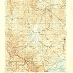 United States Geological Survey Bridgeport, CA-NV (1911, 125000-Scale) digital map