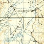 United States Geological Survey Bridgeport, CA-NV (1911, 125000-Scale) digital map