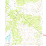 United States Geological Survey Bridgeport, CA-NV (1958, 62500-Scale) digital map