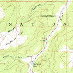 United States Geological Survey Bridgeport, CA-NV (1958, 62500-Scale) digital map