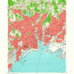 United States Geological Survey Bridgeport, CT (1960, 24000-Scale) digital map