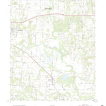 United States Geological Survey Bridgeport East, TX (2022, 24000-Scale) digital map