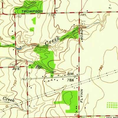 United States Geological Survey Bridgeport, IN (1959, 24000-Scale) digital map
