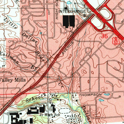 United States Geological Survey Bridgeport, IN (1998, 24000-Scale) digital map