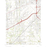 United States Geological Survey Bridgeport, IN (2019, 24000-Scale) digital map