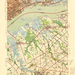 United States Geological Survey Bridgeport, NJ-PA (1940, 31680-Scale) digital map