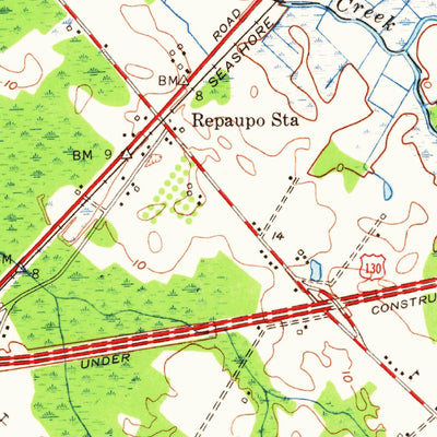 United States Geological Survey Bridgeport, NJ-PA (1953, 24000-Scale) digital map