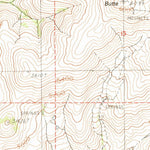 United States Geological Survey Bridgeport, OR (1990, 24000-Scale) digital map