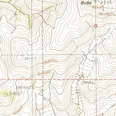 United States Geological Survey Bridgeport, OR (1990, 24000-Scale) digital map