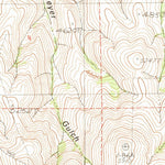 United States Geological Survey Bridgeport, OR (1990, 24000-Scale) digital map