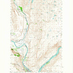 United States Geological Survey Bridgeport, WA (1957, 62500-Scale) digital map