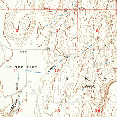 United States Geological Survey Bridgeport, WA (1957, 62500-Scale) digital map