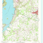 United States Geological Survey Bridgeport West, TX (1960, 24000-Scale) digital map