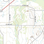 United States Geological Survey Bridgeport West, TX (2022, 24000-Scale) digital map