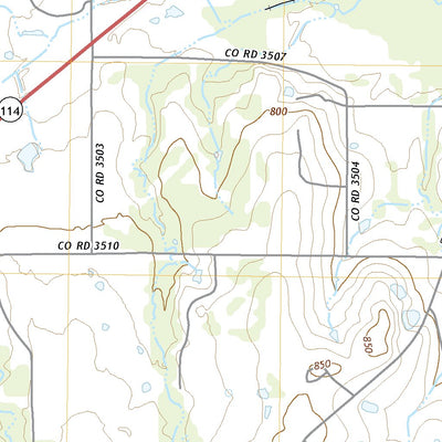 United States Geological Survey Bridgeport West, TX (2022, 24000-Scale) digital map