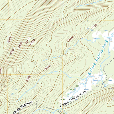 United States Geological Survey Bridger Lake, UT (2020, 24000-Scale) digital map