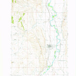 United States Geological Survey Bridger, MT (1956, 24000-Scale) digital map