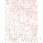 United States Geological Survey Bridger NE, SD (1982, 24000-Scale) digital map