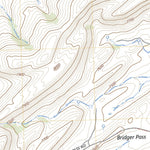 United States Geological Survey Bridger Pass, WY (2023, 24000-Scale) digital map
