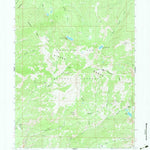 United States Geological Survey Bridger Peak, WY (1983, 24000-Scale) digital map