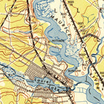 United States Geological Survey Bridgeton, NJ (1948, 62500-Scale) digital map