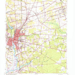 United States Geological Survey Bridgeton, NJ (1953, 24000-Scale) digital map