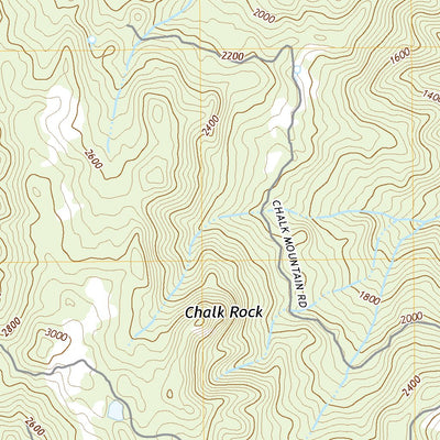 United States Geological Survey Bridgeville, CA (2021, 24000-Scale) digital map