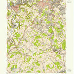 United States Geological Survey Bridgeville, PA (1953, 24000-Scale) digital map