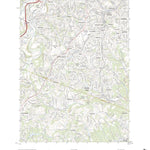 United States Geological Survey Bridgeville, PA (2023, 24000-Scale) digital map