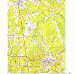 United States Geological Survey Bridgewater, MA (1949, 24000-Scale) digital map