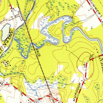 United States Geological Survey Bridgewater, MA (1949, 24000-Scale) digital map