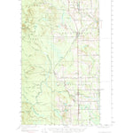 United States Geological Survey Bridgewater, ME (1951, 62500-Scale) digital map