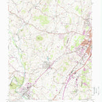 United States Geological Survey Bridgewater, VA (1964, 24000-Scale) digital map