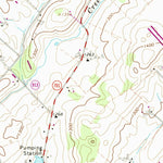 United States Geological Survey Bridgewater, VA (1964, 24000-Scale) digital map