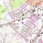 United States Geological Survey Bridgewater, VA (1964, 24000-Scale) digital map