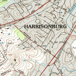 United States Geological Survey Bridgewater, VA (1989, 24000-Scale) digital map
