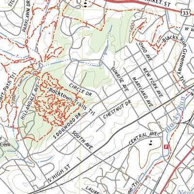 United States Geological Survey Bridgewater, VA (2022, 24000-Scale) digital map