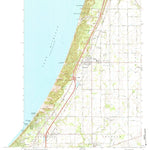 United States Geological Survey Bridgman, MI (1970, 24000-Scale) digital map