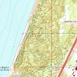United States Geological Survey Bridgman, MI (1970, 24000-Scale) digital map