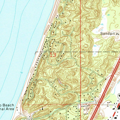 United States Geological Survey Bridgman, MI (1970, 24000-Scale) digital map
