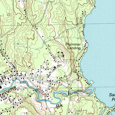 United States Geological Survey Bridgton, ME (2000, 24000-Scale) digital map