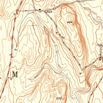 United States Geological Survey Bridport, VT-NY (1950, 24000-Scale) digital map