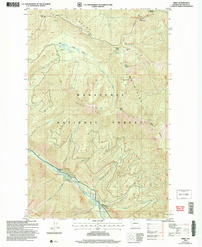 United States Geological Survey Brief, WA (2004, 24000-Scale) digital map