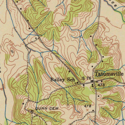 United States Geological Survey Briensburg, KY (1938, 24000-Scale) digital map