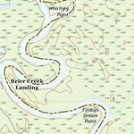 United States Geological Survey Brier Creek Landing, GA (2020, 24000-Scale) digital map