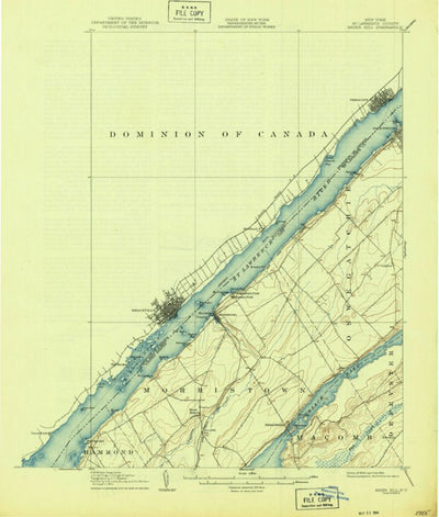 United States Geological Survey Brier Hill, NY (1906, 62500-Scale) digital map