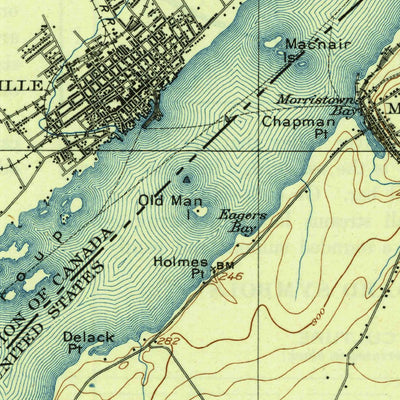 United States Geological Survey Brier Hill, NY (1906, 62500-Scale) digital map